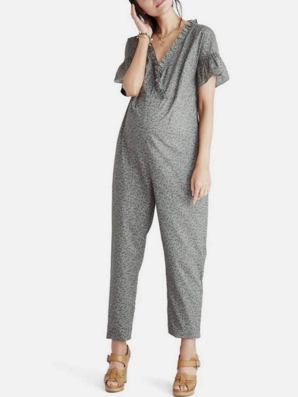 Hatch Victoria Gem Prairie Floral Jumpsuit